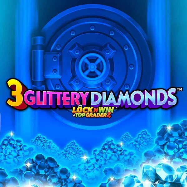 3 Glittery Diamonds casino game by PearFiction Studios – featured logo at X3bet casino