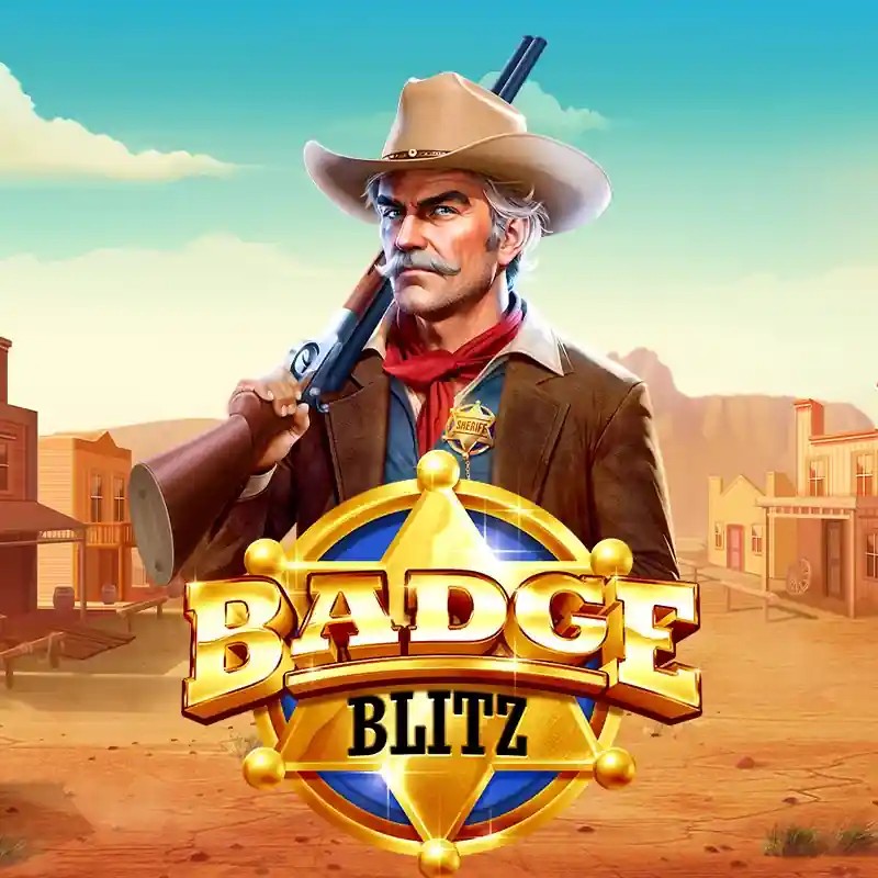 Badge Blitz logo – Slots by Pragmatic Play at X3bet casino