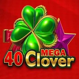 Slots logo of 40 Mega Clover from Amusnet Interactive at X3bet casino