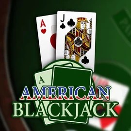 American Blackjack online game logo by Habanero on x3betscasino.com