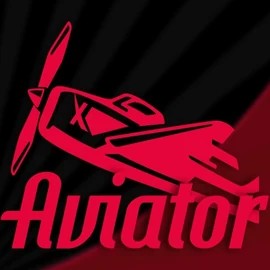 Aviator online game logo by Spribe on x3betscasino.com