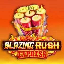 Blazing Rush Express logo by AreaVegas at X3bet casino