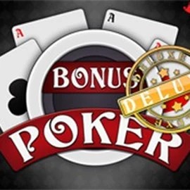 Bonus Poker Deluxe - 3 Hands online game logo by RTG (Reel Time Gaming) on x3betscasino.com