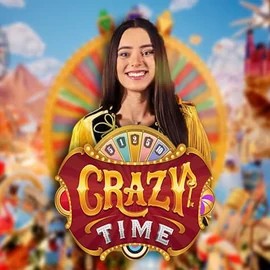Enjoy Crazy Time by Evolution – logo hosted on x3betscasino.com