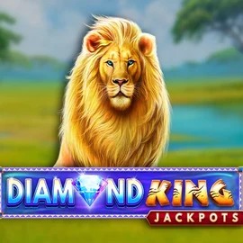 Diamond King Jackpots slot visual from SpinPlay Games available on x3betscasino.com
