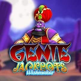 Genie Jackpots Wishmaker online game logo by Blueprint Gaming on x3betscasino.com