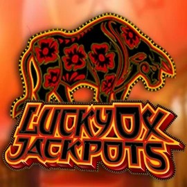 Lucky Ox Jackpots by Rival, showcased at x3betscasino.com – game logo