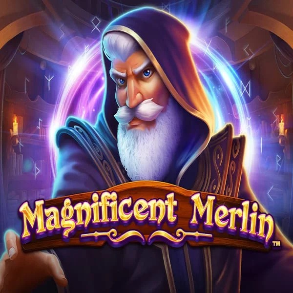 Magnificent Merlin online game logo by Greentube on x3betscasino.com