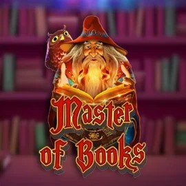 Master of Books online game logo by Swintt on x3betscasino.com