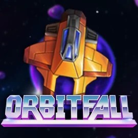Orbitfall online game logo by ELK Studios on x3betscasino.com