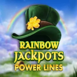 Official Jackpots logo: Rainbow Jackpots Power Lines by Red Tiger Gaming at X3bet casino
