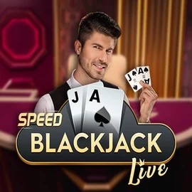 Speed Blackjack online game logo by Pragmatic Play on x3betscasino.com