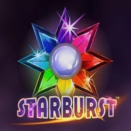 Official Slots logo: Starburst by NetEnt at X3bet casino