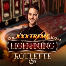 Live Casino logo of XXXtreme Lightning Roulette from Evolution at X3bet casino